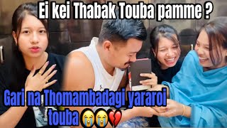 Ei Kei Thabak Touba pame  Gari na Thomambagi yararoi 💔😭AbemBishnupurvlog [upl. by Atiekal]