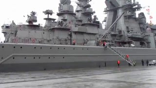 PETR VELIKIY  Peter the Great  Russian Battlecruiser [upl. by Aicssej792]