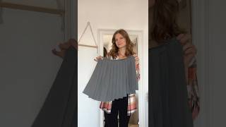 How to make pleats sewingtips sewingtutorials sewing falloutfits [upl. by Ayor]