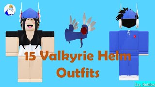 15 Valkyrie Helm Outfits Roblox [upl. by Rednasxela842]