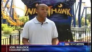 The Coaster Critic on FOX Charlotte News [upl. by Yeargain]