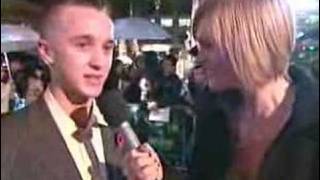 Tom Felton GoF Premiere [upl. by Elwaine]