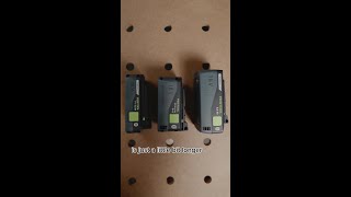 Festool 18v Battery Size Comparison [upl. by Kowtko864]