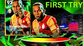 Trick to get Didier Drogba 💯✅  Drogba trick efootball 2025 mobile [upl. by Annyrb]