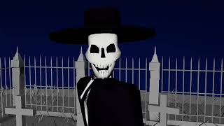 Storybook CharacterSkulduggery pleasant final animation [upl. by Borszcz405]