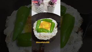 Green Chilli Egg Veg Recipe shorts omelette food trending kitchenwithannie [upl. by Posehn]