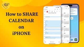 How to Share Calendar on iPhone [upl. by Stormy]