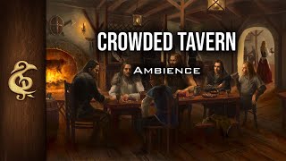 Crowded Tavern  Adventure Ambience  1 Hour dnd [upl. by Groves]