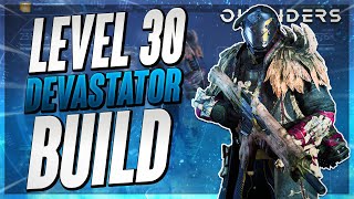 Devastator Tank Build Outriders  Level 30 Devastator Build [upl. by Anastase]