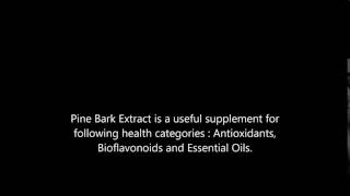 Pine Bark Extract health benefits [upl. by Eilak]