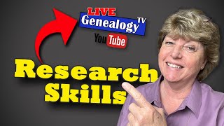 Research Skills The Difference Great Genealogy Skills Can Make Live Webinar [upl. by Hurlow905]