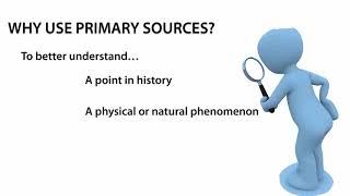 What are primary sources [upl. by Ellehcim]