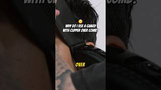 Try this next time Clipper Over Comb Technique using a guard 🫡 barber haircut [upl. by Rehotsirhc691]