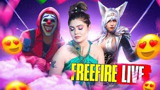 Rank Push amp Custom😍😎 Free Fire Live 🔴 freefire freefirelive bindasslaila [upl. by Santini717]