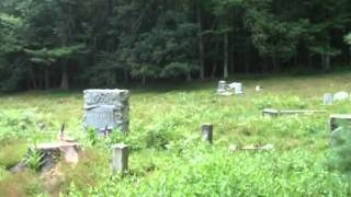 Weatherly Cemetery  A Scary Place To Visit Part 1 [upl. by Aihsened]