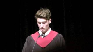 Funny High School Graduation Valedictorian Speech [upl. by Bast]