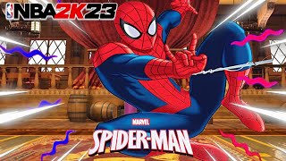 I Brought SpiderMan To The Galleon 1v1 Court NBA 2K23 SUPERHERO EDITION [upl. by Noissap279]