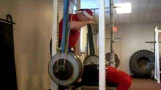 Dana Rosenzweig  390 Lbs x 4 RAW Band Suspended Bench [upl. by Illa559]