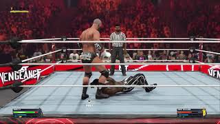 WWE 2K24 Gameplay  Triple H Vs Trick Williams [upl. by Valentino370]