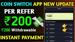 Per Refer ₹200  Instant Withdrawal Earning App Today  Best Refer And Earn Apps Today [upl. by Ringsmuth346]