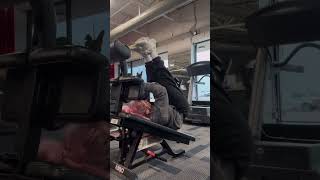 Decline Bench Laying Leg Raise  Miranda Cohen gym shortfeed feed shorts crossfit viralvideos [upl. by Garrett]