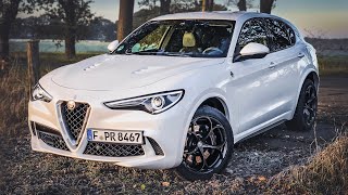 Stelvio Quadrifoglio 510hp  DRIVE amp SOUND [upl. by Agni]