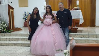 CIUDAD JUAREZ CHIHUAHUA QUINCEAÑERA DE BRIANA DE HARO ANDONEY COL SANTO TORIBIO SAB23NOV2023 [upl. by Adrahc]