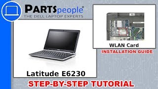 Dell Latitude E6230 P14T001 WLAN Card Replacement  HowTo Video Tutorial [upl. by Enirehtak]