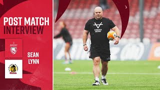 POST MATCH  Sean Lynn on Allianz PWR SemiFinal win over Exeter Chiefs [upl. by Giacinta]