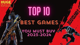 Top 10 Best Story mode Games  You Must buy Part 1  Top 10 games 20232024 [upl. by Lleroj688]