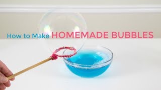 How to Make Homemade Bubbles [upl. by Amadus]