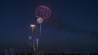 Garland Tx July 4th 2019 Fireworks near Firewheel Mall in 4K [upl. by Kyriako]