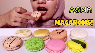 ASMR Eating Sounds Macarons [upl. by Nrehtac]