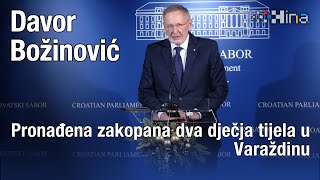 Božinović o slučaju mrtve djece u Varaždinu [upl. by Llennoj455]