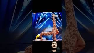 Man transformed into zebra americansgottalent agt americasgottalentfinale [upl. by Samara]