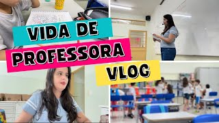 VLOG DE PROFESSORA [upl. by Tynan580]