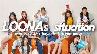 explaining the LOONA boycott [upl. by Nordna712]