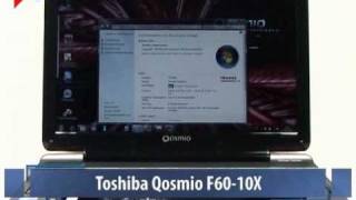 Notebook Toshiba Qosmio F60  Computerwoche TV [upl. by Imuya40]