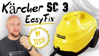 Kärcher Dampfreiniger SC 3 Easyfix Test ► Einfach mal abdampfen ✅ Bei uns im Test  Wunschgetreu [upl. by Rheingold]