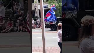 4th of july parade Philadelphia [upl. by Assirt]