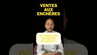 Enchères Immobilières  Où trouver les biens immobiliers vendus  avendre encheresimmo encheres [upl. by Riplex]