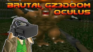 David Does Doom  Brutal Doom VR with GZ3Doom and Oculus [upl. by Maddi]