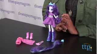 My Little Pony Equestria Girls Rarity with Accessories from Hasbro [upl. by Yetsirhc]