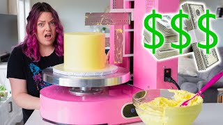 Can This 1000 MACHINE Decorate CAKES Better Than Me [upl. by Mccoy]