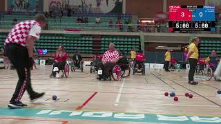 Póvoa de Varzim World Boccia Cup 14072024 CANADA vs CROATIA BC4 [upl. by Isla910]