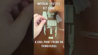 Star Wars Kit Card Found On Thingiverse starwars 3dprinted [upl. by Bonnes]