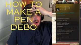 BLACK DESERT ONLINE HOW TO MAKE A PEN DEBO NECK STARTING WITH 0 STACK [upl. by Salamone]