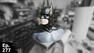 peinture à laérographe de mon buste de batman imprimé en 3D  ep277 [upl. by Rovner]