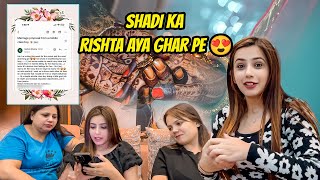 Ghar Pe Aaya Shadi Ka Rishta 😰🏠  family Shocking Reaction  Sneha Sachdeva [upl. by Garnett]