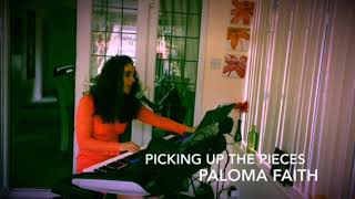 Paloma Faith “Picking up the pieces” vocal cover on Yamaha Genos [upl. by Eppesuig165]